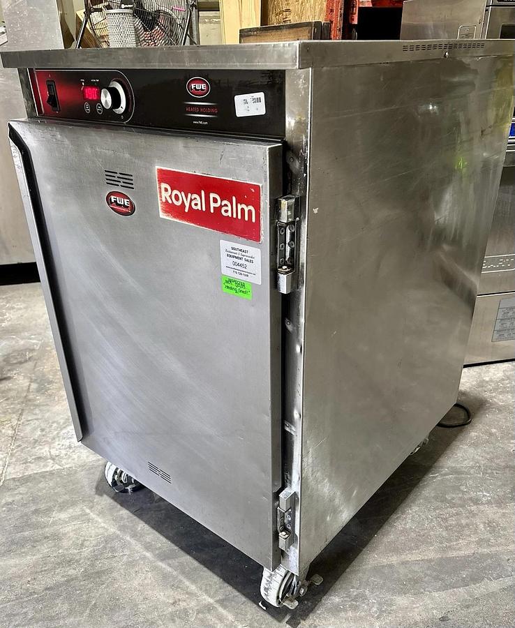 Used FWE HLC-2127-9 Half Height, Mobile, Insulated Heated Cabinet w/ 18 Pan Capacity, 120V