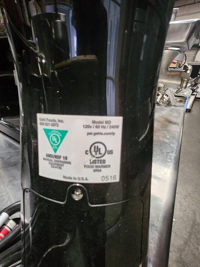 Used Gehl’s Nacho Cheese Warmer Dispenser