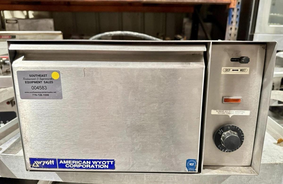 Used APW Wyott BW-20 Compact 36 Hot Dog Bun Warmer, Moist Heat, 120V 500W