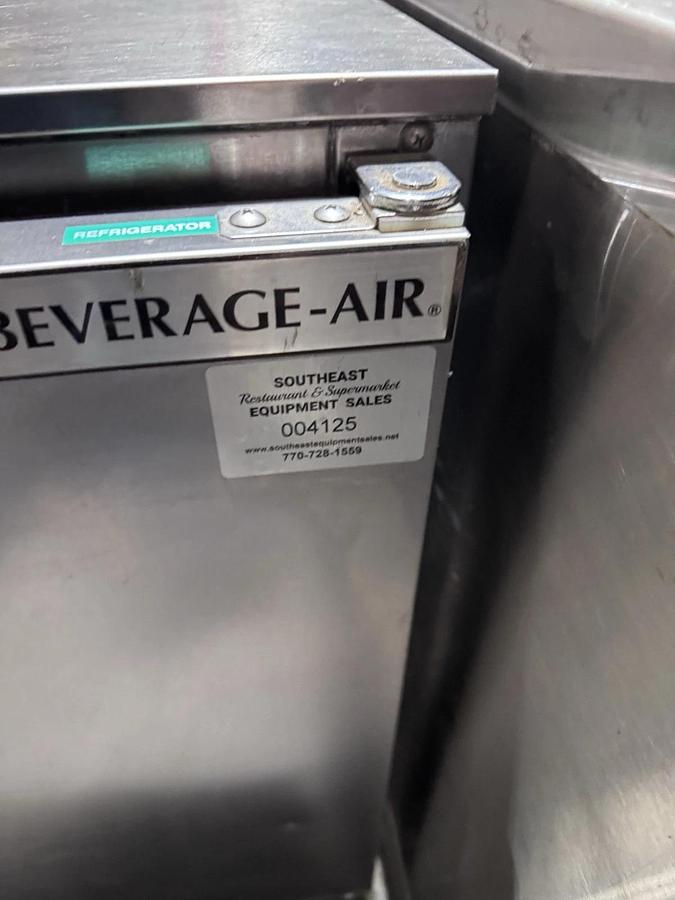 Used Beverage-Air UCR48AHC 48" Undercounter Stainless Steel Two Door Refrigerator