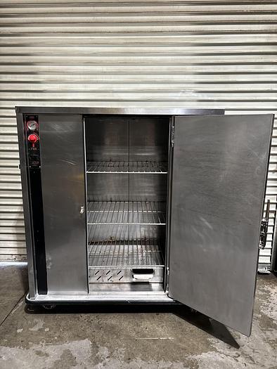Used FWE P-120 HEATED BANQUET CATERING CABINET, 200 PLATE, HEAT UNIT 120V