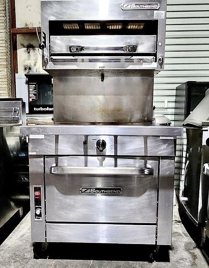 Used Southbend Commercial Range, 36” w/ Graduated Hot Top and Standard Oven – 107,000
