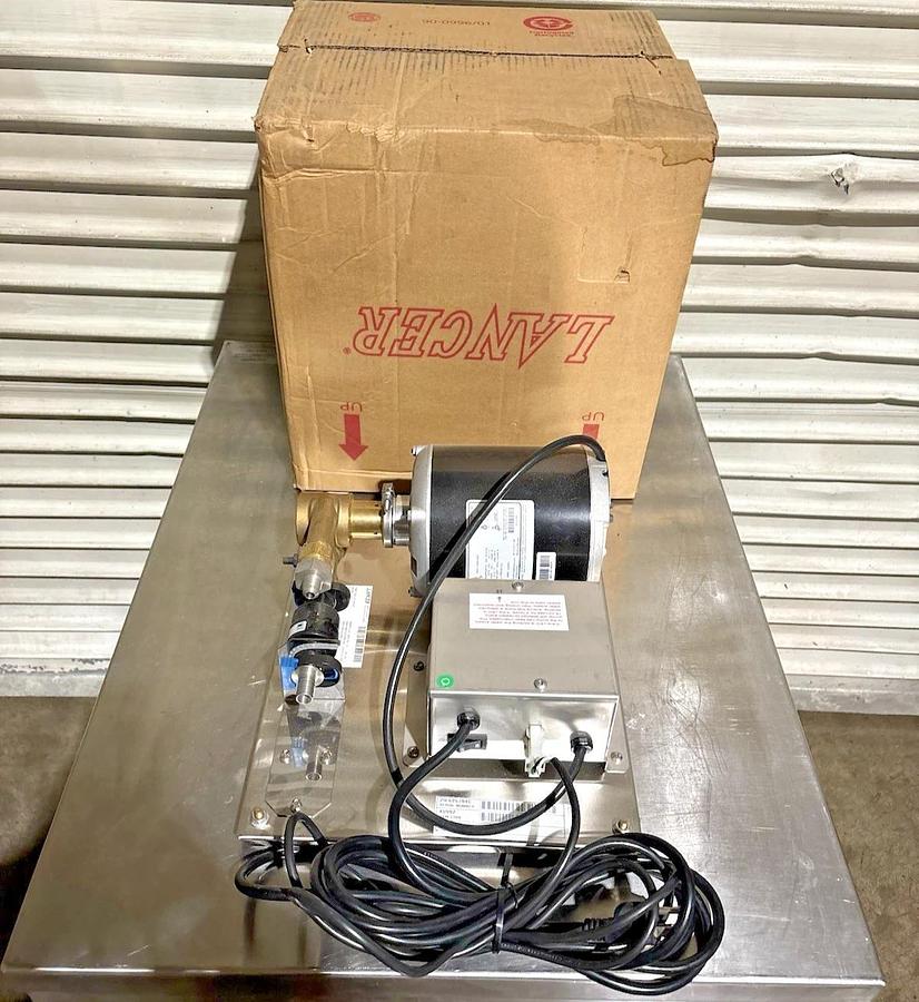 Lancer 82/4208/01 Pump Assembly, 8FT, Low Lead Brass, 100 GPH, 6.30Amps, 115V