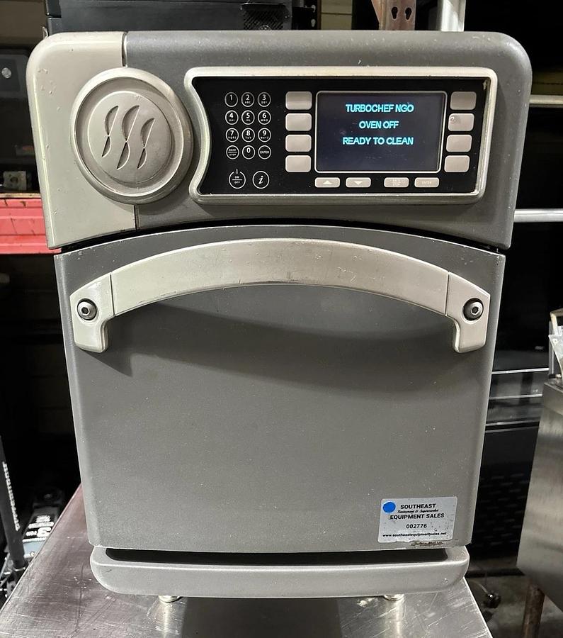 Used TurboChef NGO Countertop Ventless Rapid Cook High Speed Oven w/ Bottom Cover