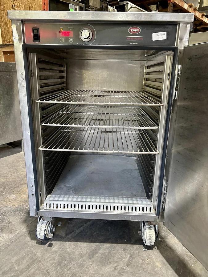 Used FWE HLC-2127-9 Half Height, Mobile, Insulated Heated Cabinet w/ 18 Pan Capacity, 120V