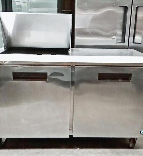 Used Hoshizaki 60" Mega Top Sandwich Prep Refrigerator- 12 Pan (CRMR60-12M)