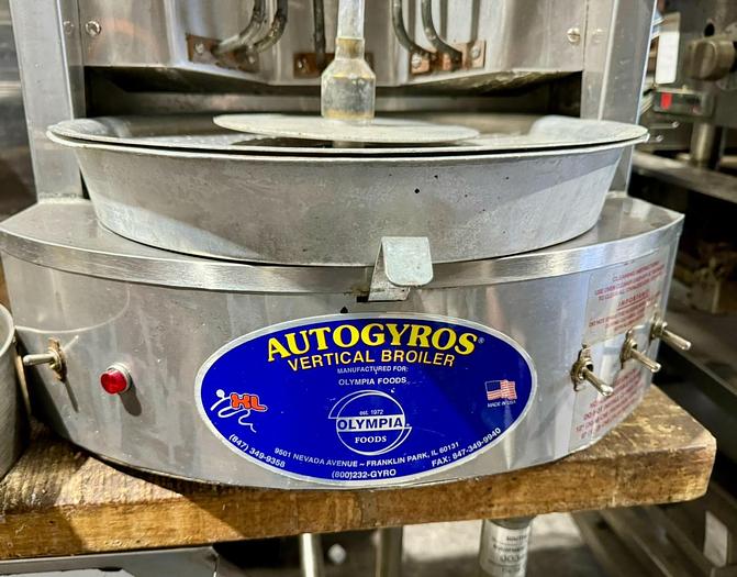 Used AUTOGYROS 4LE 65 lb. Vertical Gyro Broiler - 208V Tested - Works Great!