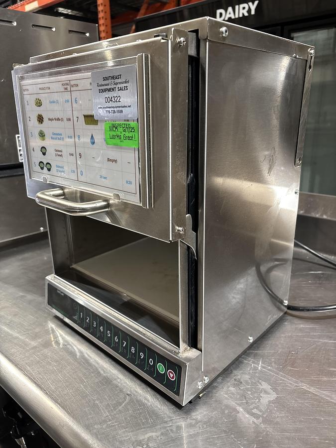 Used Menumaster ACP MOC24 Heavy Duty Commercial Microwave with Touchpad Controls, 240