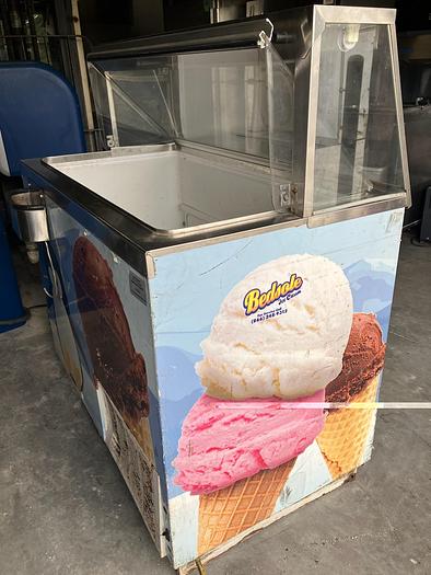 Used 4' Ice Cream Dipping Cabinet