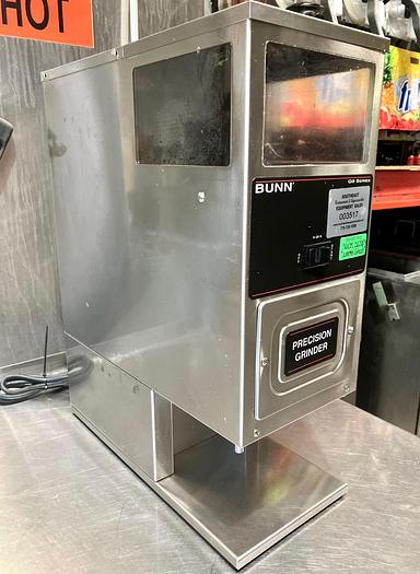 Used Bunn Portion Control Coffee Bean Grinder 05800.0001 G9HD Single