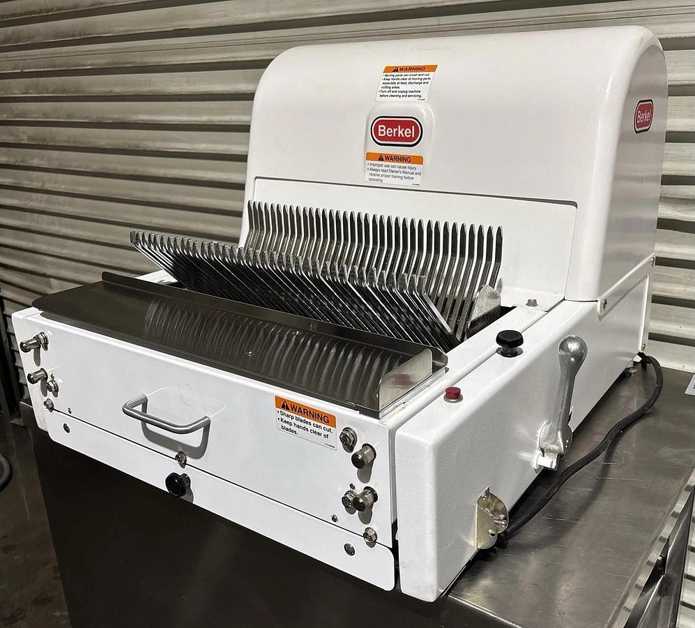 Used NEW Berkel MB7/16 Bread Slicer, 7/16" Slice Thickness