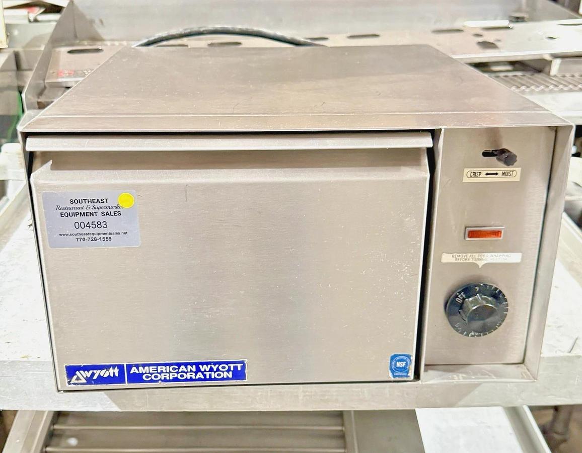 Used APW Wyott BW-20 Compact 36 Hot Dog Bun Warmer, Moist Heat, 120V 500W