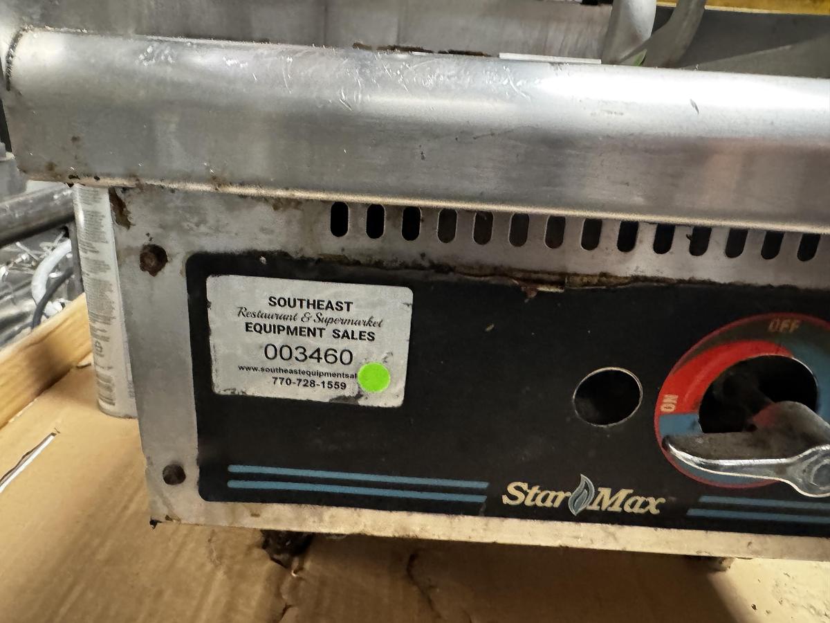 Used Star 615TF 15" Gas Griddle, Thermostatic Controls - 1" Steel Plate, Convertible