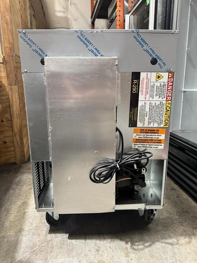 Delfield GUR27BP-S 27" Self-Contained Compact Work Top Refrigerator, 1 Section, 115V