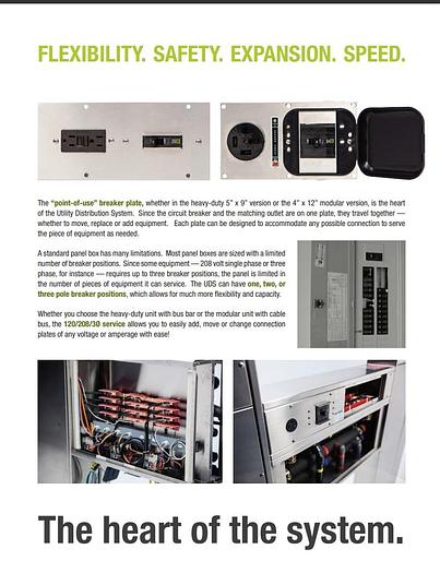Used Avtec Utility Distribution System, Multi Appliance Outlet Center