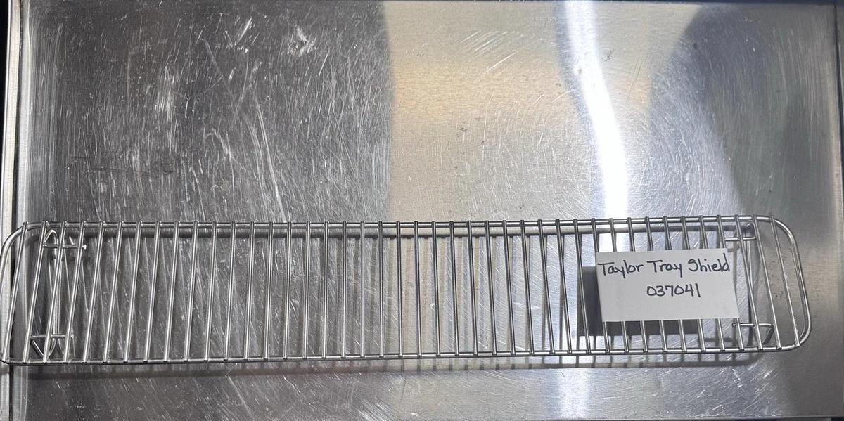 Used Taylor 014533 Drip Tray w/ 037041 Tray Shield
