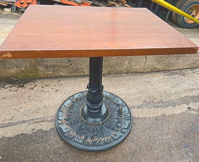 Used Ornimental Iron Table Bases