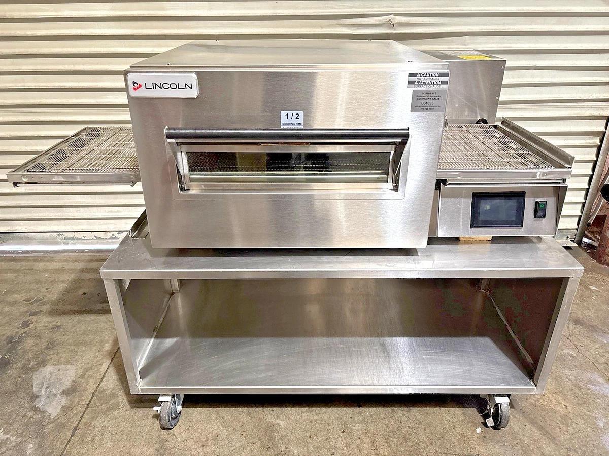 Used New Lincoln 1132-000 Impinger II Countertop Ventless Conveyor Pizza Oven