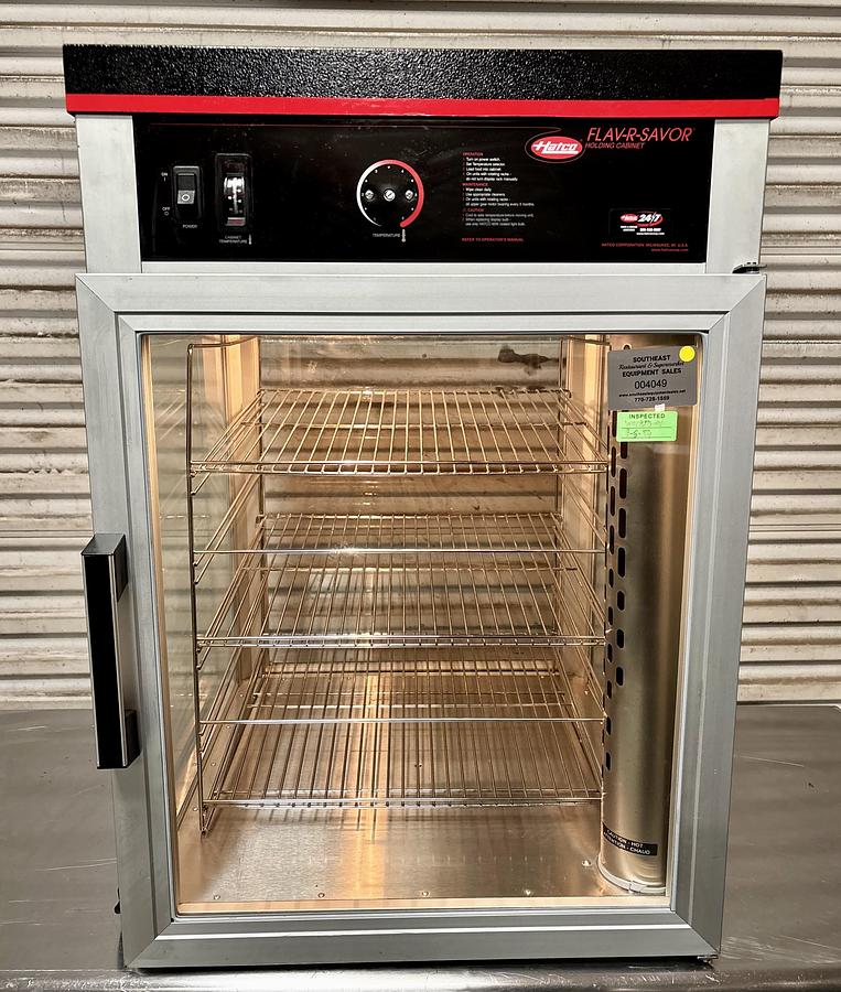 Used Hatco FST-2X Flav-R-Savor Heated Food & Pizza Display Cabinet – Pass-Through