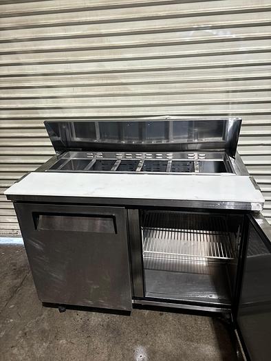 Used Turbo Air MST-48-N 48" M3 Series Sandwich/Salad Prep Table w/ Refrigerated Base
