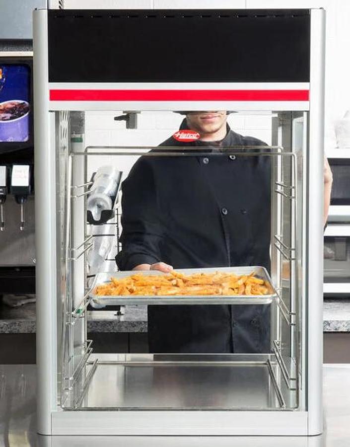 Used Hatco FSDT-1X Flav-R-Savor Humidified Hot Food Holding & Display Cabinet w/ 5 Tier Pan Rack