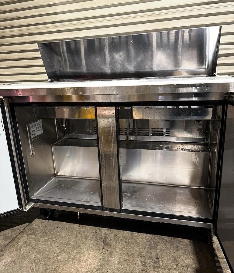 Used Turbo Air MST-48 48" M3 Series Sandwich/Salad Prep Table w/ Refrigerated Base