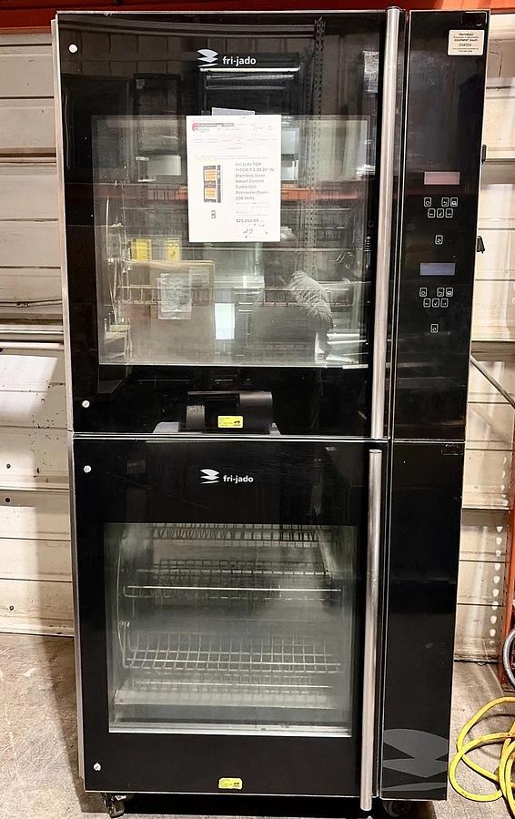 Used Fri-Jado TDR7-P Programable Pass-Thru Convection Rotisserie Oven Elec. 208V/3Ph