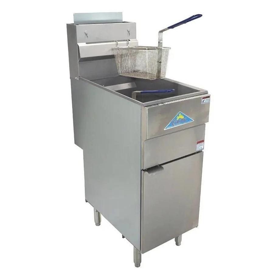 Comstock Castle GF120-P 15" 50 lb. Capacity Propane Fryer Floor Model