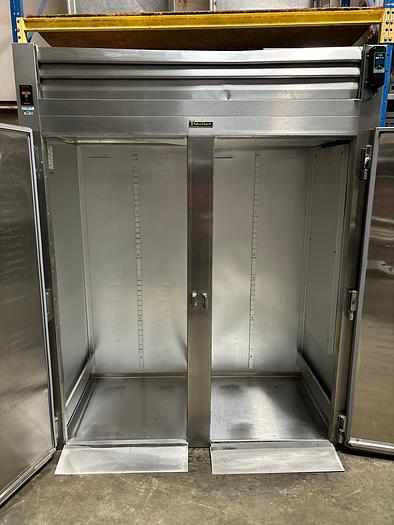 Used Traulsen 68" Two Section SS Roll In Refrigerator, 120 Volt, M# ARI232LUT-FHS