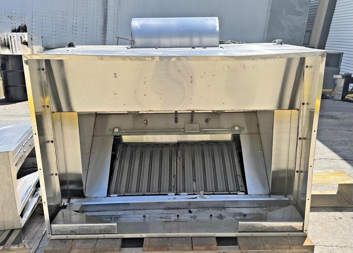 Used Giles Ventless Exhaust Hood FSH-5 with New Filters