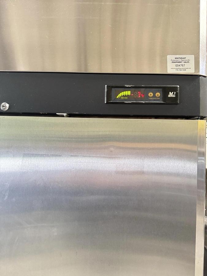 Used Turbo Air M3F47-2 Reach-In Freezer, 2 Door, Stainless Steel, Great Condition!