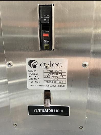 Used Avtec Utility Distribution System, Multi Appliance Outlet Center