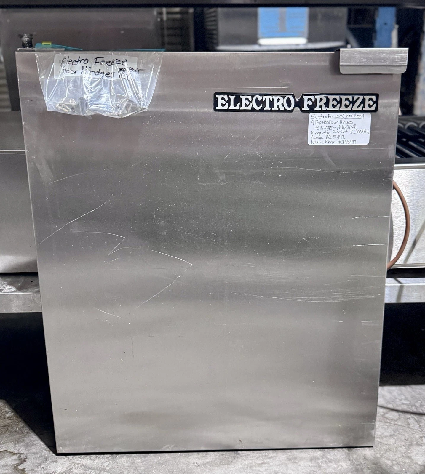 Used Electro Freeze Cabinet Door-Assy. Complete, HC114260-01