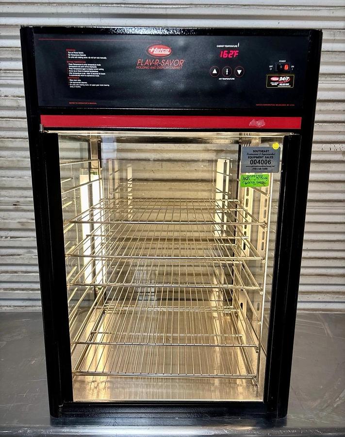Used Hatco FSDT-1X Flav-R-Savor Humidified Hot Food Holding Display Cabinet w/5-Tier Shelf Rack