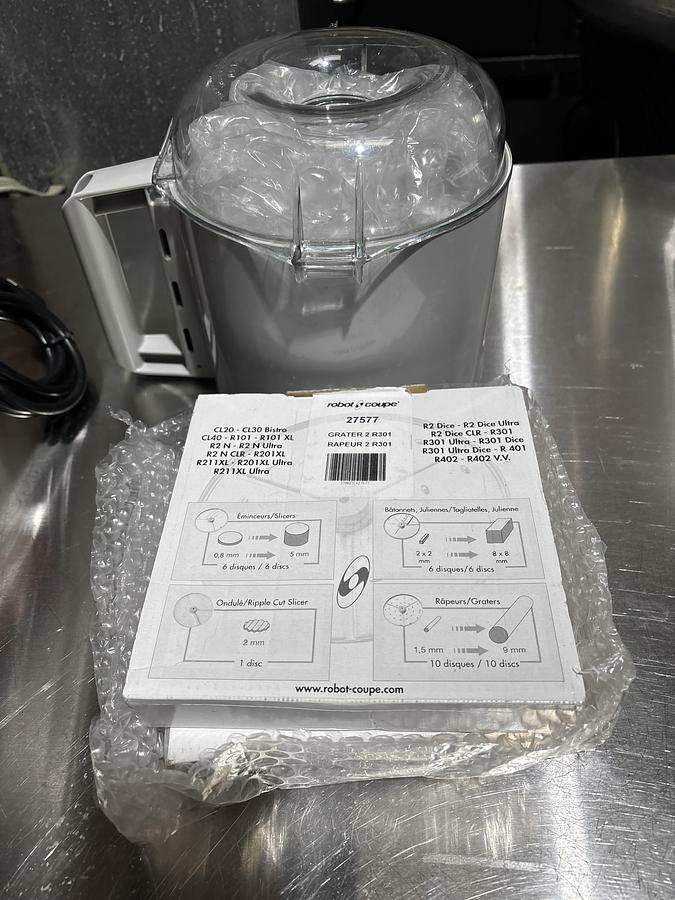 Used Robot Coupe R2N 1 HP Continuous Feed Food Processor