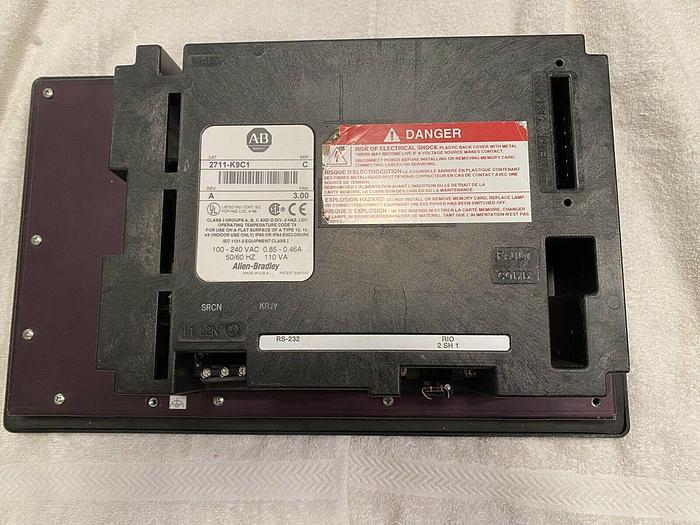 Used Allen Bradley Panelview 2711-K9C1