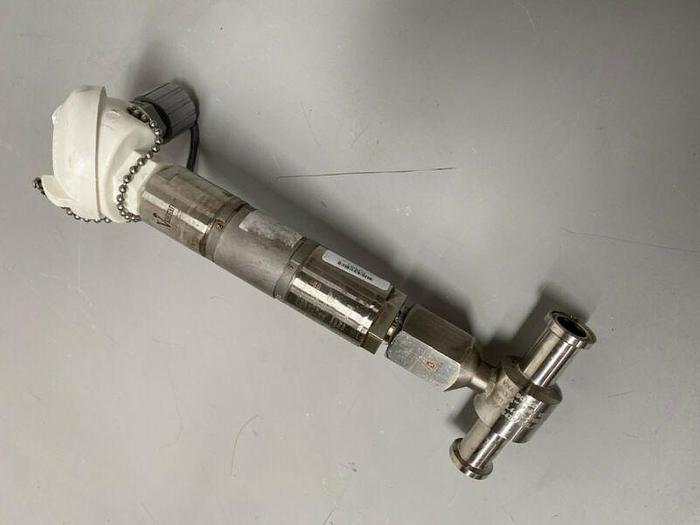 Used Viatran 23BTBDA571AG Stainless Steel Pressure Transducer w/ 1" Sanitary Fitting
