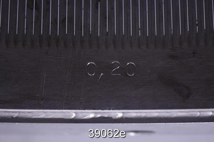 Used Finckh Size II Pressure Screen Basket, .0078" Slots #39062