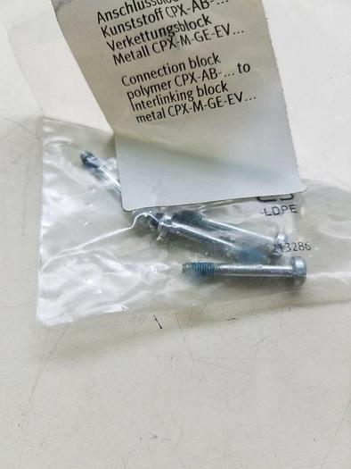 FESTO CPX-M-M3X22-4X SCREW (4QTY.) * NEW IN A FACTORY BAG *