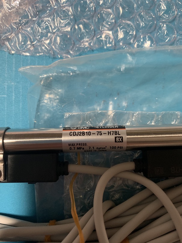 Used SMC Air Cylinder CDJ2B10-75-H7BL