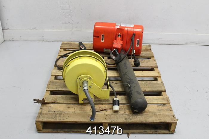 Used Columbus Mckinnon Model R Crane, Cap 2 Ton #41347