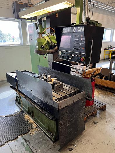 Used BRUGT CNC-BEDFRÆSER FABRIKAT LAGUN, MODEL FBF 1200