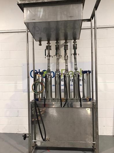 Used Masterfil 4 Head Liquid Filler