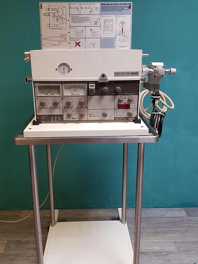 Gebraucht Siemens Elema AB Servo Ventilator 900 D Beatmungsgerät auf Trolley