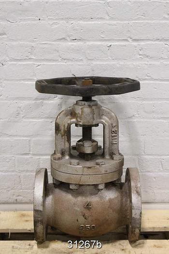 Used Lunkenheimer 4" Globe Valve #31267