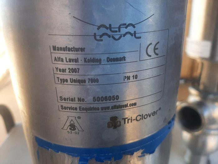 Used Valve, Shut-Off, Stainless Steel, Tri-Clover, Mdl 761, Less Body Valve #S744677
