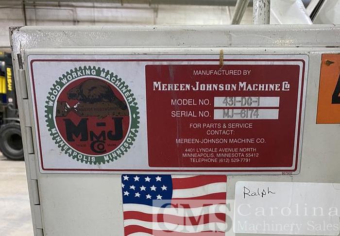 Used Mereen Johnson 431 DC Rip Saw