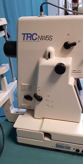 Used Topcon TRC NW5S nicht-mydriatische digitale Fundus-Netzhautkamera mit PowerHAD 3CC