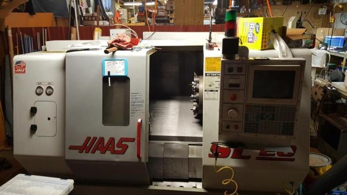 Used HAAS SL20T 2 AXIS CNC LATHE NEW 1999