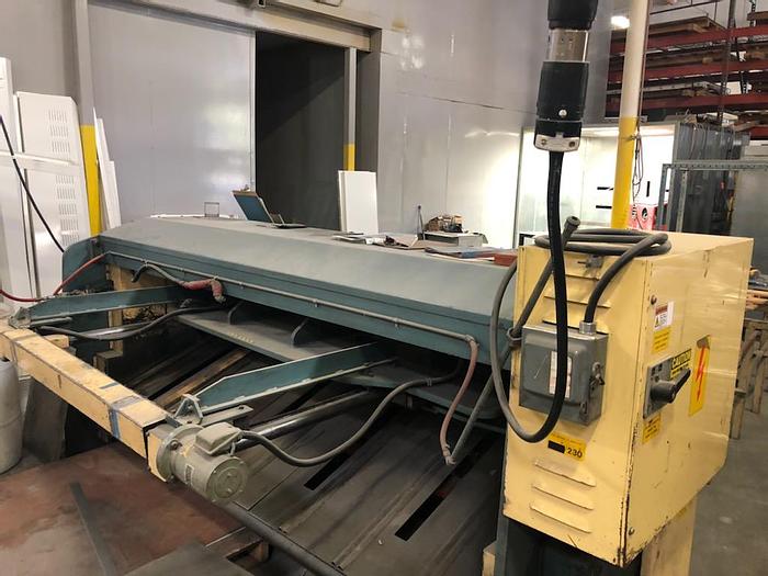 Used 1986 3/16” X 8’ Amada M-2545 Mechanical Shear